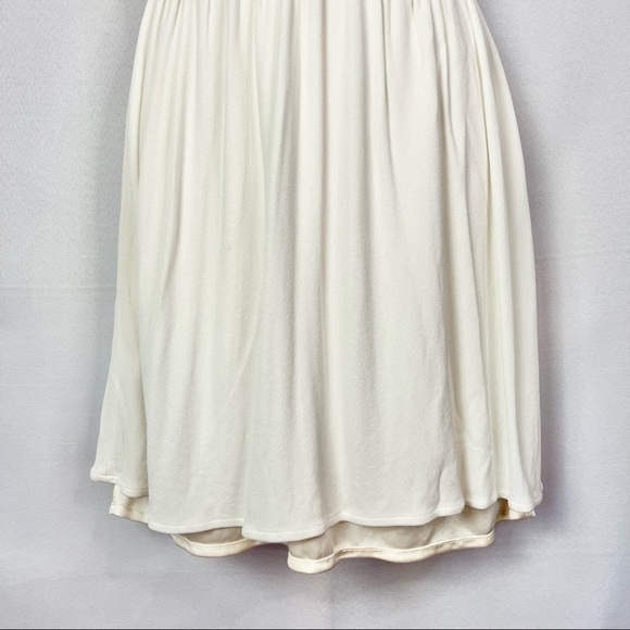 Milly White Halter Poplin Mini Dress S - Picture 5 of 5